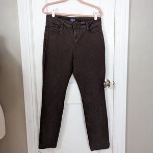 NYDJ | Dark Brown Straight Leg "Legging" Jeans Sz 16